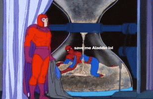 spider man aladdin GIF