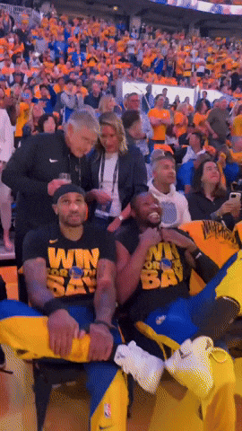 Nba Playoffs Laughing GIF by NBA