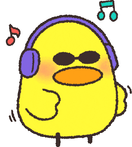 Duck Hip Sticker