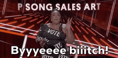 Bye Bitch GIF by Billboard Music Awards