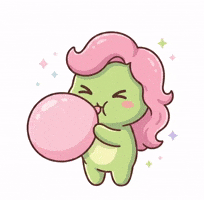 Party Balloon GIF by KuteCosmos | Home of Fruffy and 12 Kute Signs