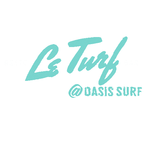 Centre Oasis Surf Sticker
