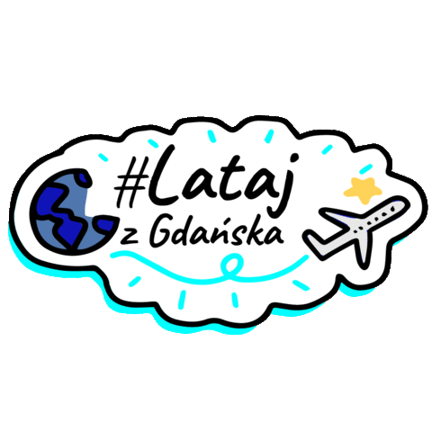 Gdańsk Lech Wałęsa Airport Sticker