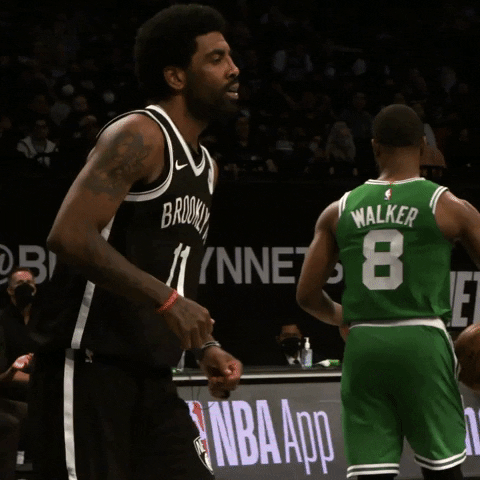 Excited Kyrie Irving GIF by Brooklyn Nets