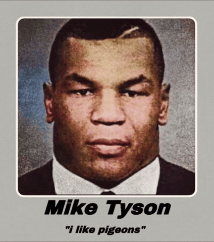 Mike Tyson Yearbook GIF