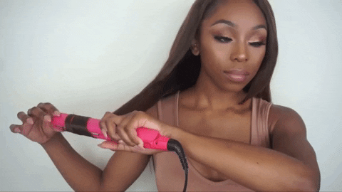 Flat Iron Curling GIF by BuzzFeed - Find & Share on GIPHY
