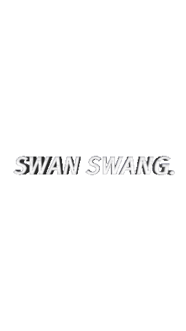Swan Swang Sticker