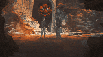 Indiana Jones Run GIF by Rochester Institute of Technology