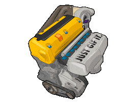 Honda Racing Sticker by kneapolitan