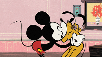Best Friends Love GIF by Mickey Mouse