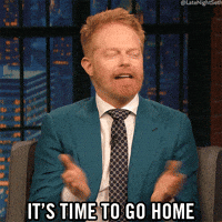 seth meyers it's time to go home GIF by Late Night with Seth Meyers