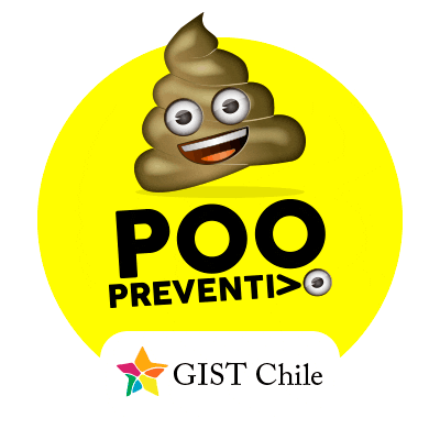 Caca Poopreventivo Sticker by GIST Chile Foundation