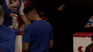 excited philadelphia 76ers GIF by NBA