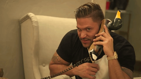 Episode 9 Duck Phone GIF by Jersey Shore Family Vacation - Find & Share on GIPHY