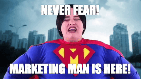 small business superman GIF