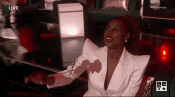 Issa Rae Rose GIF by BET Awards