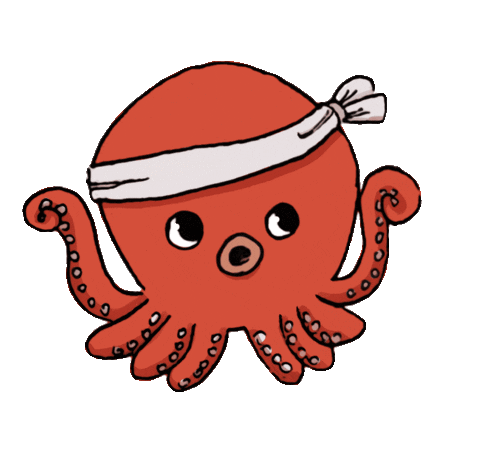 Sushi Octopus Sticker