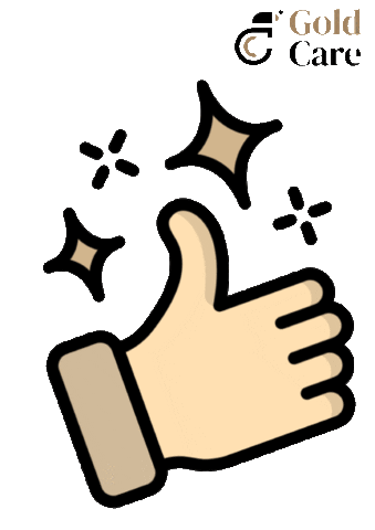 GoldCare Sticker