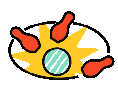 Habhab Naming  Studio Sticker