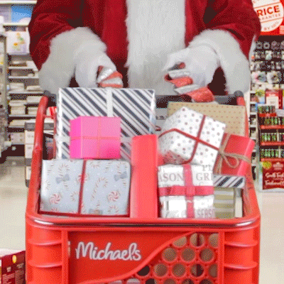 merry christmas GIF by Michaels Stores