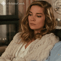 sarcastic schitts creek GIF by CBC
