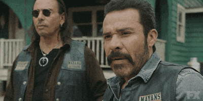 frustrated motorcycle club GIF by Mayans M.C.