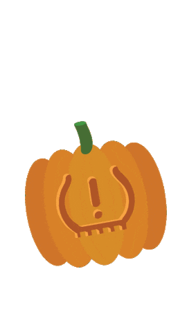 Halloween Pumpkin Sticker by Discount Tire