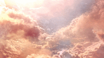 3D Clouds GIF