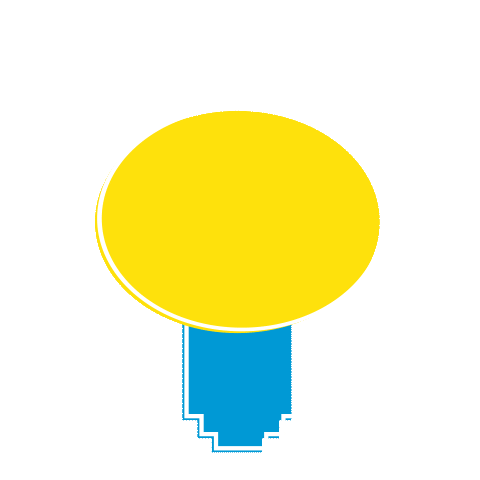 Innovation Light Bulb Sticker by Technologietransfer- und Existenzgründungs-Center der Uni Paderborn