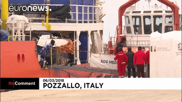 rescue migrants GIF by euronews