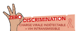 Zerodiscrimination Sticker by Plate-Forme Prévention Sida