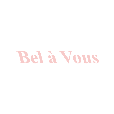 Bel à Vous Sticker