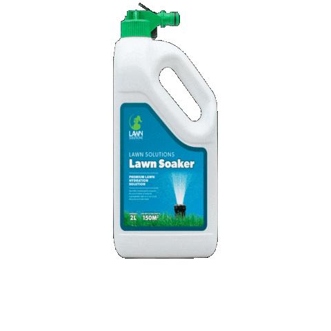 Lawn Care Soaker Sticker by Lawn Solutions Australia