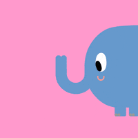 Happy Elephant GIF by Hey Duggee