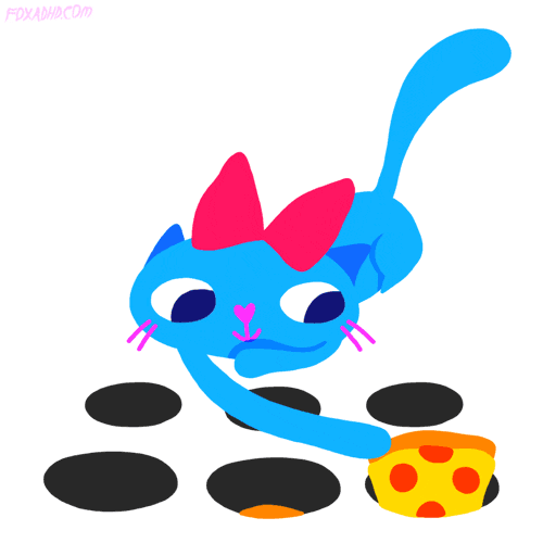 Whac-A-Mole Animation GIF by Cindy Suen