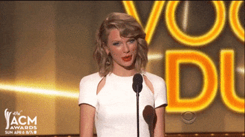 taylor swift GIF by Academy of Country Music Awards 