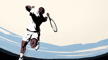 serena williams animation GIF by ADWEEK