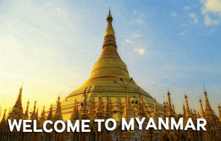 myanmar pagoda GIF