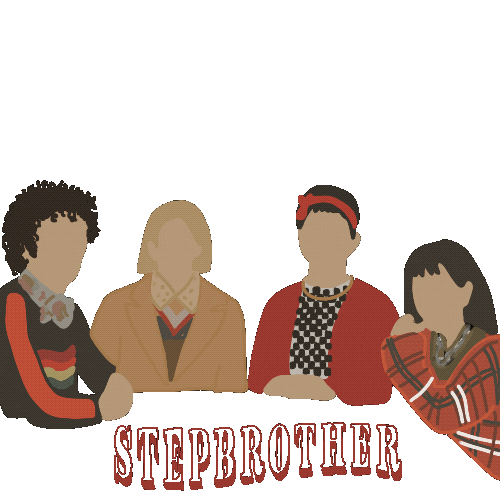 Band Stepbrother Sticker by Ola Dałek