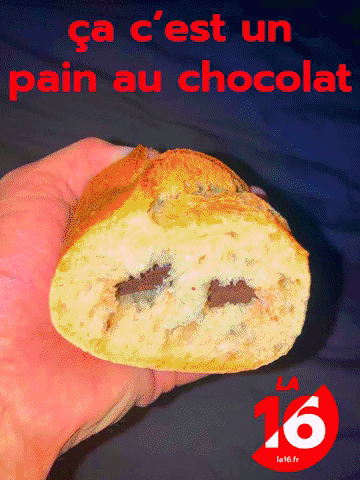 Pain Au Chocolat Chocolatine GIF by Radio LA16.fr en Charente