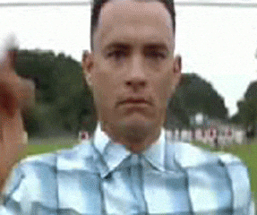forrest gump running GIF