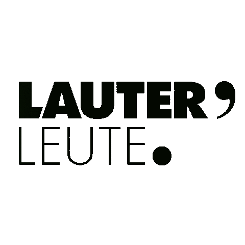 Lauter, Leute. Sticker