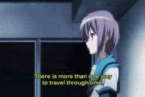 time travel GIF by Funimation