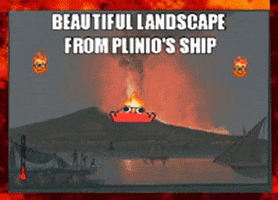 Volcanic Eruption Explosion GIF by GIF IT UP