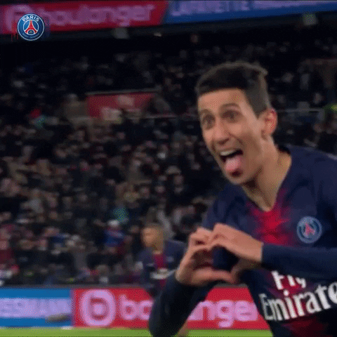 Happy Ligue 1 GIF by Paris Saint-Germain