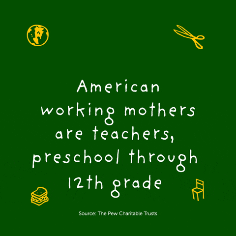 Mothers Day School GIF by The Pew Charitable Trusts