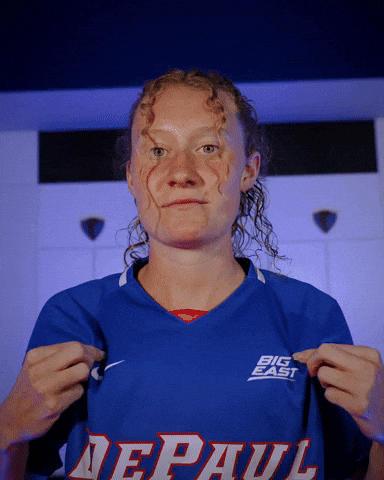 Womens Soccer GIF by DePaul Blue Demons