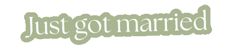 Wedding Couple Sticker
