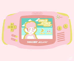 Pink Nintendo GIF by Snacky Boy