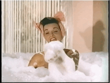 un bagno caldo è sempre un'ottima soluzione per togliersi i blocchi creativi